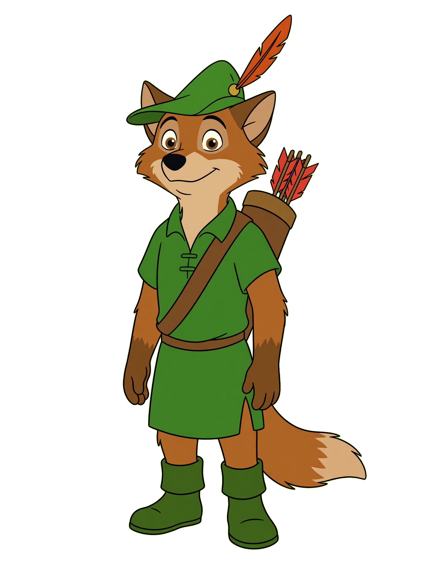 Robin Hood, the fox of Sherwood