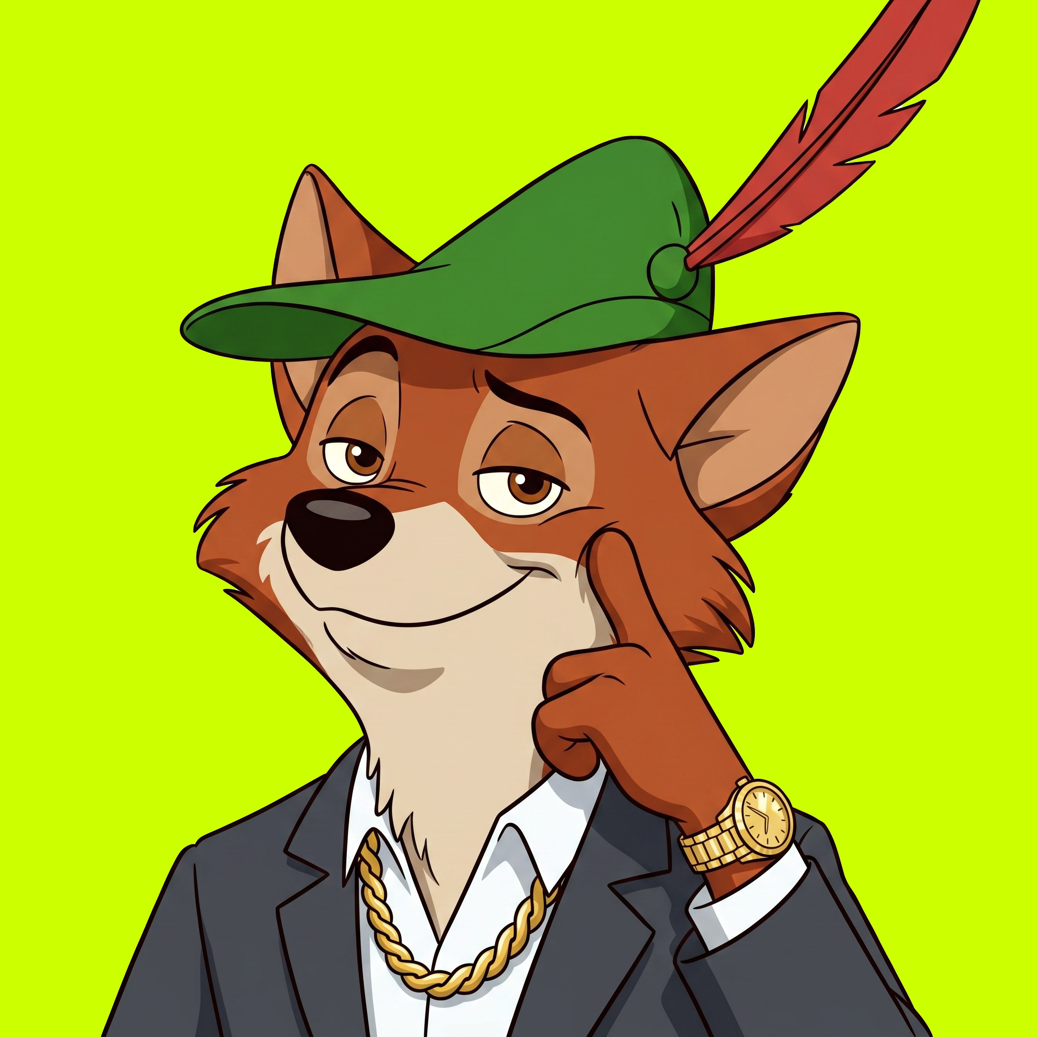 Robin $HOOD meme